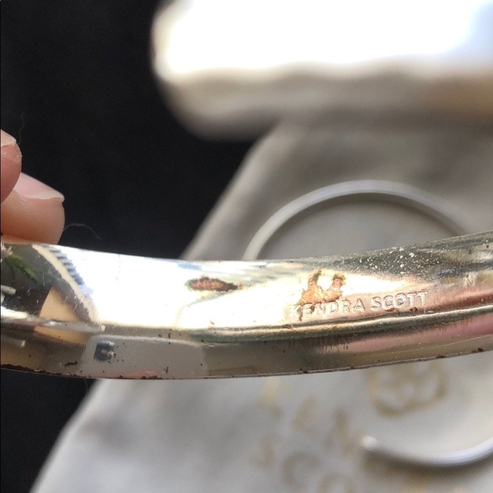 Kendra Scott Hammered Metal Stackable Bracelets - image 6